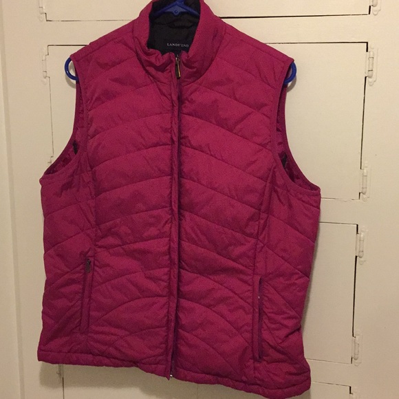 Lands' End Jackets & Blazers - Lands End Ladies vest
